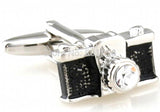 Black/White Camera Novelty Cufflinks Copper Material Wholesale