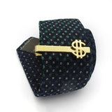iGame Novel Golden Dollar Tie Bar For Men