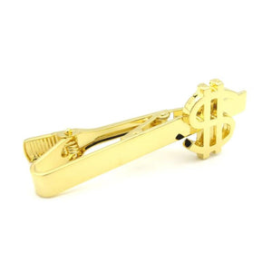 iGame Novel Golden Dollar Tie Bar For Men