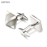 Rose Square Cufflinks for Wedding Button Male