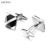 Rose Square Cufflinks for Wedding Button Male