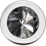 Crystal Tie Tack with Chain, Men's Wedding Business Tie Accessories