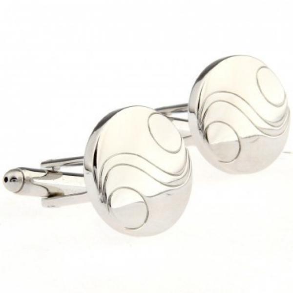 Metal Cufflink 1 Pair Classic Mens Formal Shirt Accessories