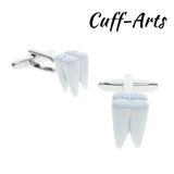 Teeth Cufflinks Men Gemelos Les Boutons De Manchette by Cuffarts C10382