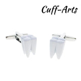 Teeth Cufflinks Men Gemelos Les Boutons De Manchette by Cuffarts C10382