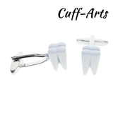Teeth Cufflinks Men Gemelos Les Boutons De Manchette by Cuffarts C10382