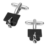 Men's Punk Style Shirt Cufflinks - High-grade Metal Bouton De Manchette