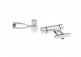 Cylinder Cuff Links Silver Copper Wholesale & Retail