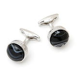 Men Round Creativity Cufflinks XK23026 Business Dress Shirt Cuff Links