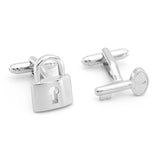 Love Rose Wedding Cufflinks Set