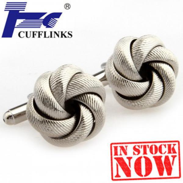 TZG05579-1 Knots Cufflink Cuff Link 2 Pairs