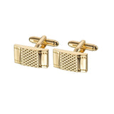 2pcs Geometric Cufflinks French Button Custom Formal Dress Wedding