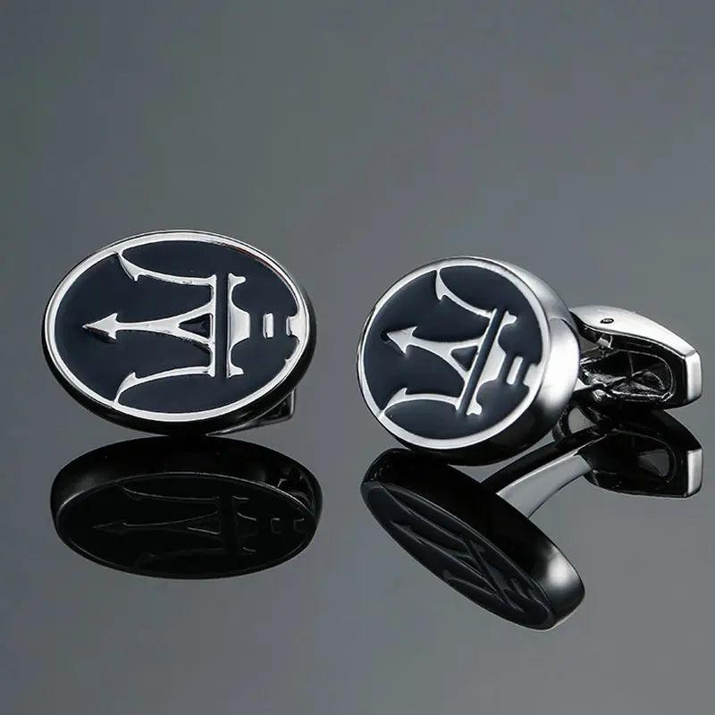 Crown Shape Cufflinks for Men's Shirt Success Jewelry