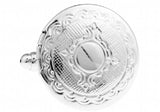 Silver Copper Novelty Photo Holder Cuff Links
