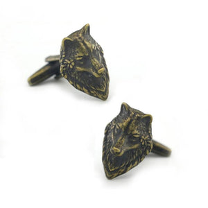 Vintage Wolf Copper Cufflinks & Retail