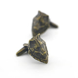 Vintage Wolf Copper Cufflinks & Retail