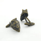 Vintage Wolf Copper Cufflinks & Retail