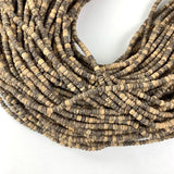 3mm Natural Wood Beads Round Coconut Shell Spacer Diy Jewelry Making