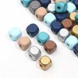 10mm Wood Beads 50pcs DIY Jewelry Making Charms