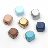10mm Wood Beads 50pcs DIY Jewelry Making Charms