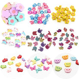 Wood Beads Animal/Flower Shape DIY Jewelry Making Supplies