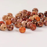 200pcs Large Hole Colored Wooden Beads DIY Craft Beads
