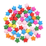 100pcs Multicolor Wooden Beads DIY Jewelry Accessories