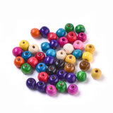 200Pcs Natural Wood Beads Rondelle Spacer Wooden Macrame Beads for DIY Crafts