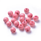 200Pcs Natural Wood Beads Rondelle Spacer Wooden Macrame Beads for DIY Crafts