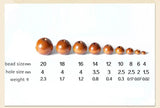 Wood Beads 6-20mm Round Spacer Beads for DIY Crafts