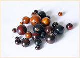 Wood Beads 6-20mm Round Spacer Beads for DIY Crafts