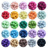 10PCS Navajo Round Wooden Beads Balls For DIY Decoration