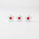 16mm 20pcs Ladybug Print Wood Beads DIY Necklace Bracelet