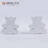 20Pcs Cartoon Animal Wooden Beads for Baby DIY Jewelry Kids Toys