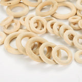 10pcs Natural Wood Teething Beads for Jewelry Making DIY Crafts