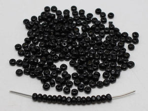 1000 4mm Round Wood Seed Beads - Wooden Beads