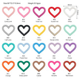 5Pcs Silicone and Wooden DIY Crafts Chewable Teething Rings