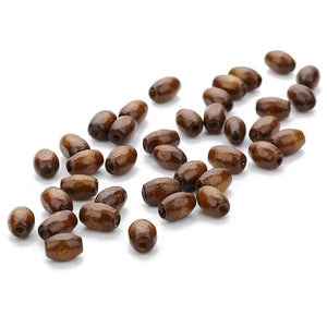 500pc Natural Wooden Beads Barrel Shape Spacer Beads 6X8mm