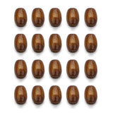 500pc Natural Wooden Beads Barrel Shape Spacer Beads 6X8mm