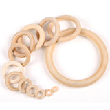 Wooden Beads Connectors Circles Ring for Jewelry Making