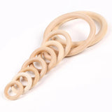 Wooden Beads Connectors Circles Ring for Jewelry Making