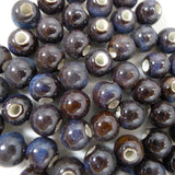 Jingdezhen Ceramic Beads Not Wooden DIY Porcelain Bead Jewelry Making 8mm #A419A