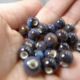 Jingdezhen Ceramic Beads Not Wooden DIY Porcelain Bead Jewelry Making 8mm #A419A
