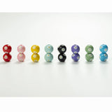 20Pcs 16mm Daisy Wooden Beads for DIY Kids Toy Bracelet