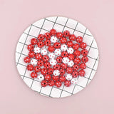 20Pcs/Pack Printed Dot Wooden Beads for Bracelets Making