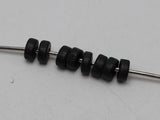 500 8X3mm Wood Beads~Wooden Column Heishi Beads