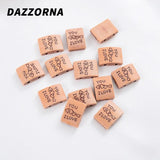 50Pcs Acrylic Wooden Beads Love Letter Charm DIY Necklace Bracelet