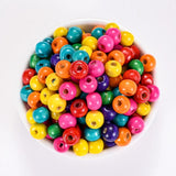 8mm Wooden Spacer Beads for DIY Jewelry Making