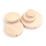 Wood Beads for Jewelry Making DIY Round Natural Wood Beads 10-50Pcs