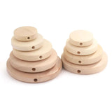 Wood Beads for Jewelry Making DIY Round Natural Wood Beads 10-50Pcs